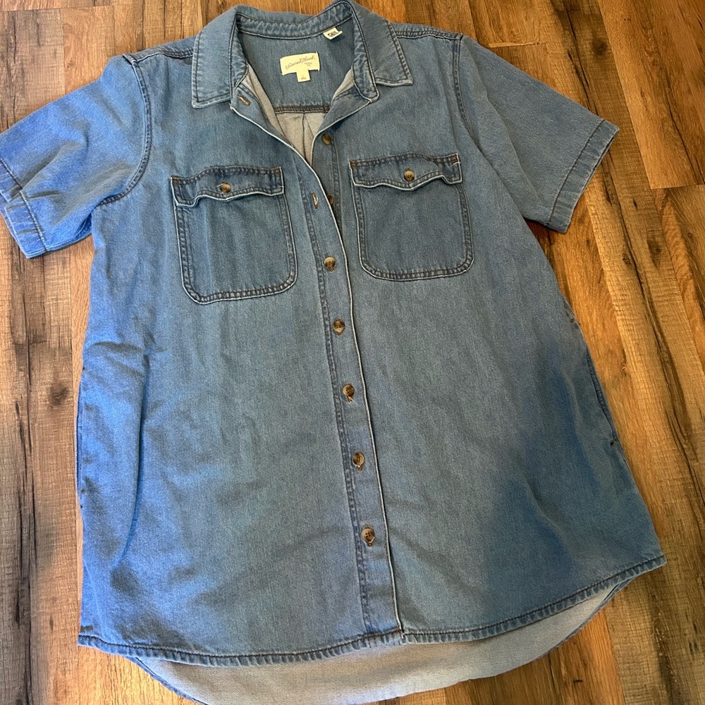 Universal Thread Blue Denim Mini Dress